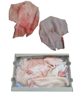 Шкурка свиная обезжиренная